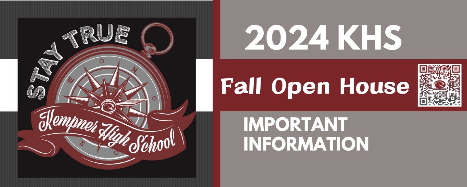  KHS Open House Info